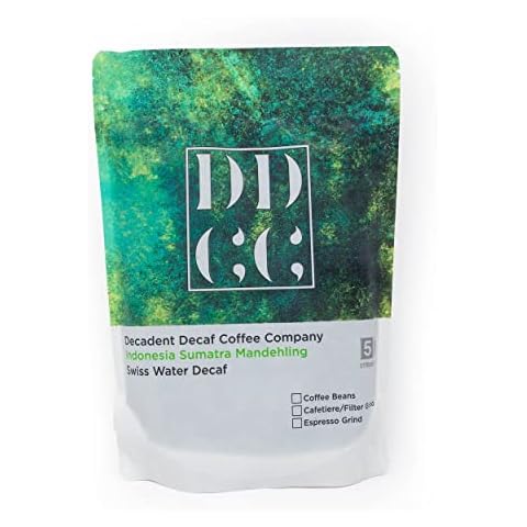 Decadent Decaf Coffee Co. SHB Coffee Swiss Water Decaf Indonesia Decaf (Ground) Cover