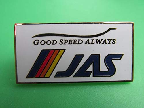 Amazon | JAS 日本エアシステム ピン バッジ JAL 日本航空 Good Speed