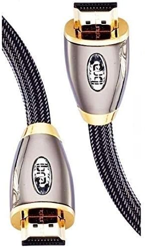 IBRA HDMI Cable 3 ft, High Speed HDMI 2.0 (4K 60Hz,4:4:4 Chroma), 18Gbps, 28AWG Braided HDMI to HDMI Cord, Gold Plated, Ethernet, Audio Return Channel for Fire TV/HDTV/Xbox/PS4/PS3