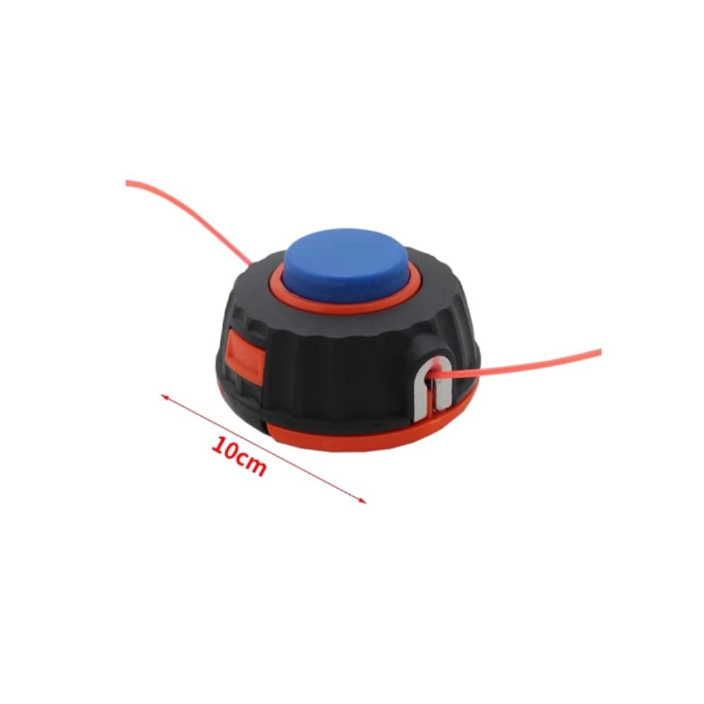 Trade-Shop - 5 testine di ricambio per decespugliatore, testa M10 x 1,25 mm, sinistra compatibile con McCulloch B26 PS, T26 CS, MT260CLS, B28 B, B28 PS, MT280