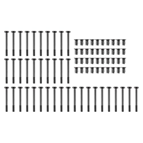 Gorise 80 Piece Computer Case Fan Screw Kit for PC Fan Radiator and Cooling System Installation