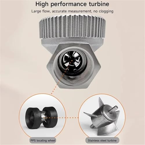 Débitmètre d'eau électronique pour mesurer l'essence sans gaspillage