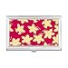 China Glory Leaf Abstract Pattern Business Card Holder Case Pocket Box Wallet