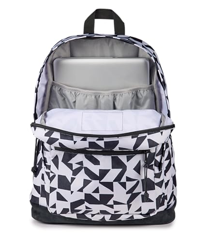 Image of JanSport Right Pack Backpack - Durable Daypack with Padded 15 Laptop Sleeve, Spacious Main Compartment & Integrated Water Bottle Pocket - Groovy Grids