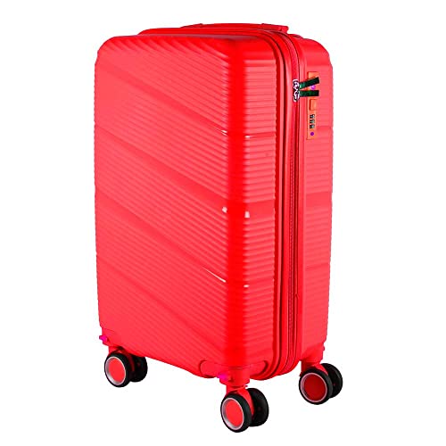 Mala de Bordo em Polipropileno 4 Rodas Giratórias 360°Padrão ANAC 10KG