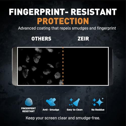 Image of ZEIR Screen Protector For MG MAJESTER 2026-12.3 inch Infotainment Touchscreen | Anti Scratch | Water Resistant | MgMajester Display Guard Accessories 2026+ [Not Tempered Glass]
