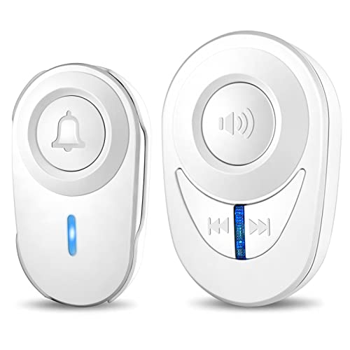 Wireless Doorbell with 1000 Ft Range & 48 Chimes