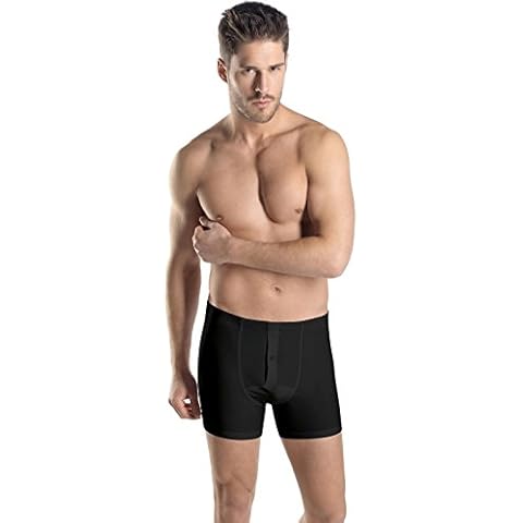 HANRO Men's Cotton Superior Long Leg Boxer Briefs Cover
