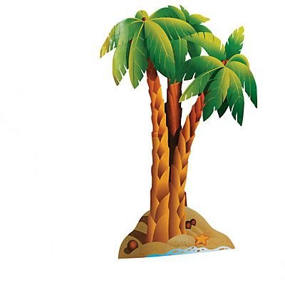 Fun Express PALM TREE STANDUP - Party Decor - VBS Vacation Bible School Supplies/Decor - 1 Piece