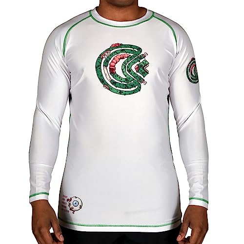 Chaos and Order Zombie Long Sleeve BJJ Rashguard