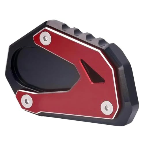 Coussin béquille moto Burgman 400 rouge 2017-2025 agrandisseur d'appui