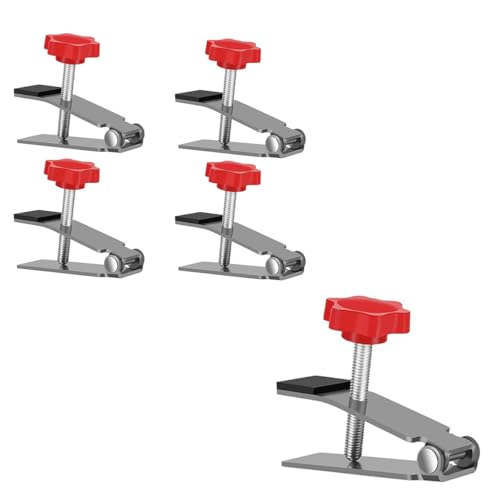 Ieron 5 PCS Fliesenhebegerät Müheloses Heben Mit Fein Einstellbarer Hebefunktion Fliesenheber Hebewerkzeug Höhenversteller