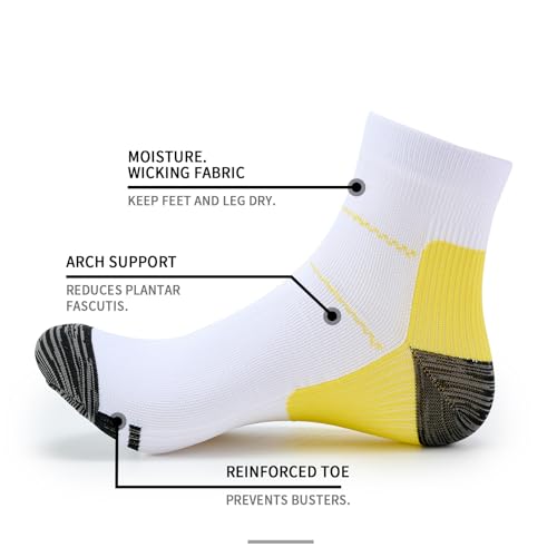 Men's And Women's Ankle Socks With Arch Support Socks For Sports Running Casual2