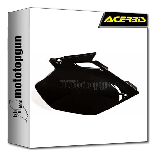 Acerbis side panels noir Yamaha YZF 250 carénage haute résistance