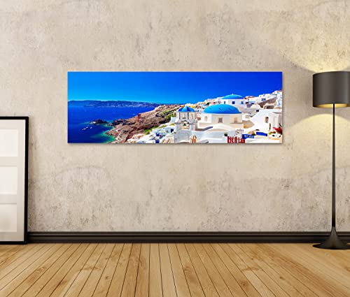 islandburner Bild auf Leinwand Oia Stadt Auf Der Insel Santorin Griechenland Bilder Wandbilder Poster
