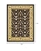 SAFAVIEH Lyndhurst Collection Area Rug - 9' x 12', Black & Ivory, Traditional Oriental Design, Non-Shedding & Easy Care, Ideal for High Traffic Areas in Living Room, Bedroom (LNH316B)