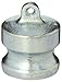 Dixon Valve 150-DP-PM Plated Iron Boss-Lock Type DP Cam and Groove Fitting, Dust Plug, 1-1/2"