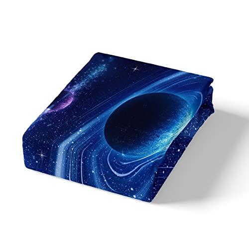 Ensemble de literie imprimé galaxie tissu microfibre durable