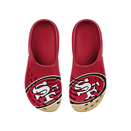 Image of FOCO Men's NFL Team Logo Garden Water Sandals Shoes Slipper Clogs