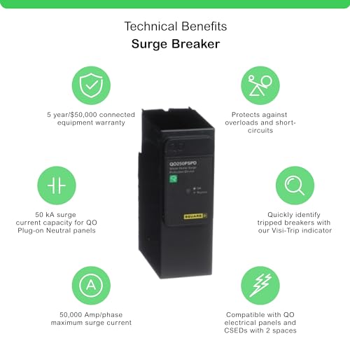 Square D QO250PSPD Qo Whole House Surge Protection Device thumb #1