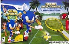 SEGA Superstars Tennis Wii Pack Tennis avec raquettes de détection