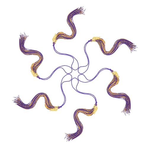 Beatifufu 6pcs Graduation Cap Tassel Charms Easy to Attach Graduation Accessories for Ceremonies Festive Decoration for Parties Proms Special Events