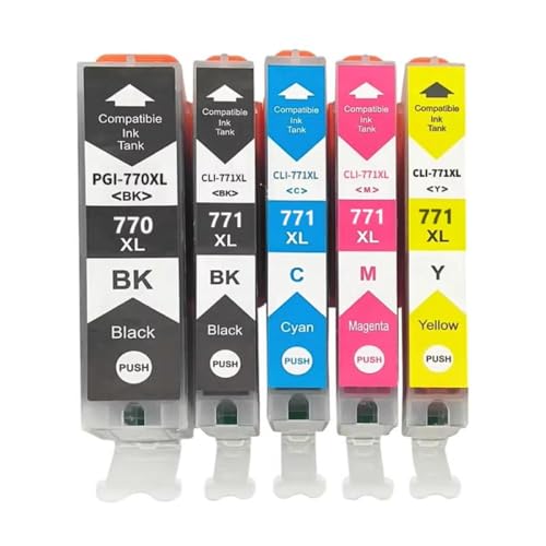 Cartouche d'encre CLI771 PGI770 compatible : finissez-en avec les textes flous sur MG5770