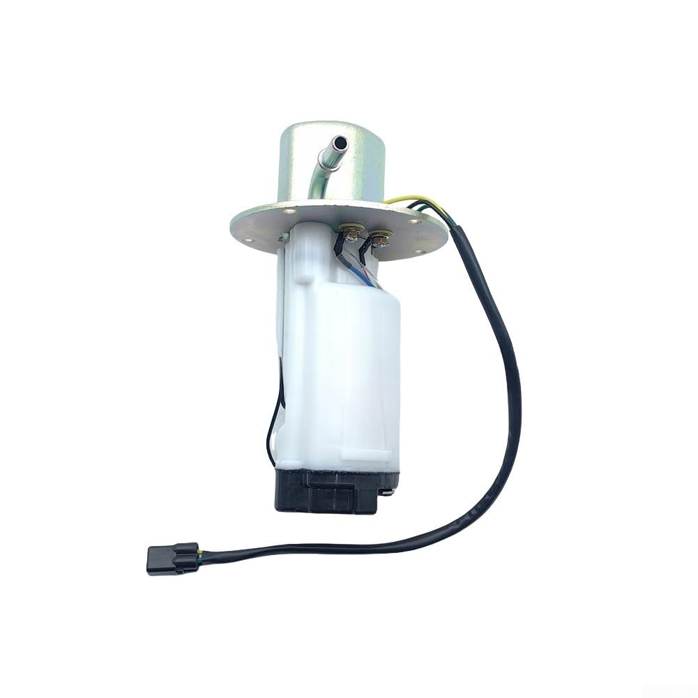 Kraftstoffpumpe für Kawasaki für zx-6r 2005-2006 Metall Benzinpumpe Ersatzteil OEM 49040-0814 Silber Motorrad Kraftstoffpumpe für ZX-6RR 05-06 Robust Gaspumpe Montage Einheit für ZX636C/D | Metallgehäuse, verschleißfest, nicht verformbar, direkte Passform