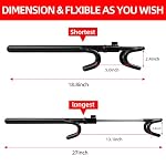 Heavy Duty Steering Wheel Lock Anti-Theft Car Device(Black) - Image 2