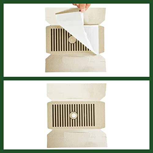 Greener Mindset Roach Traps - 12 Indoor Sticky Glue Catchers - Beetles, Spiders, Scorpions, Ants, Centipedes, And Cockroach Traps #TOP2
