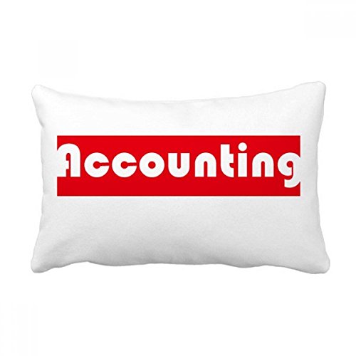 Coussin lombaire comptable multicolore 16x24 pouces pour canapé