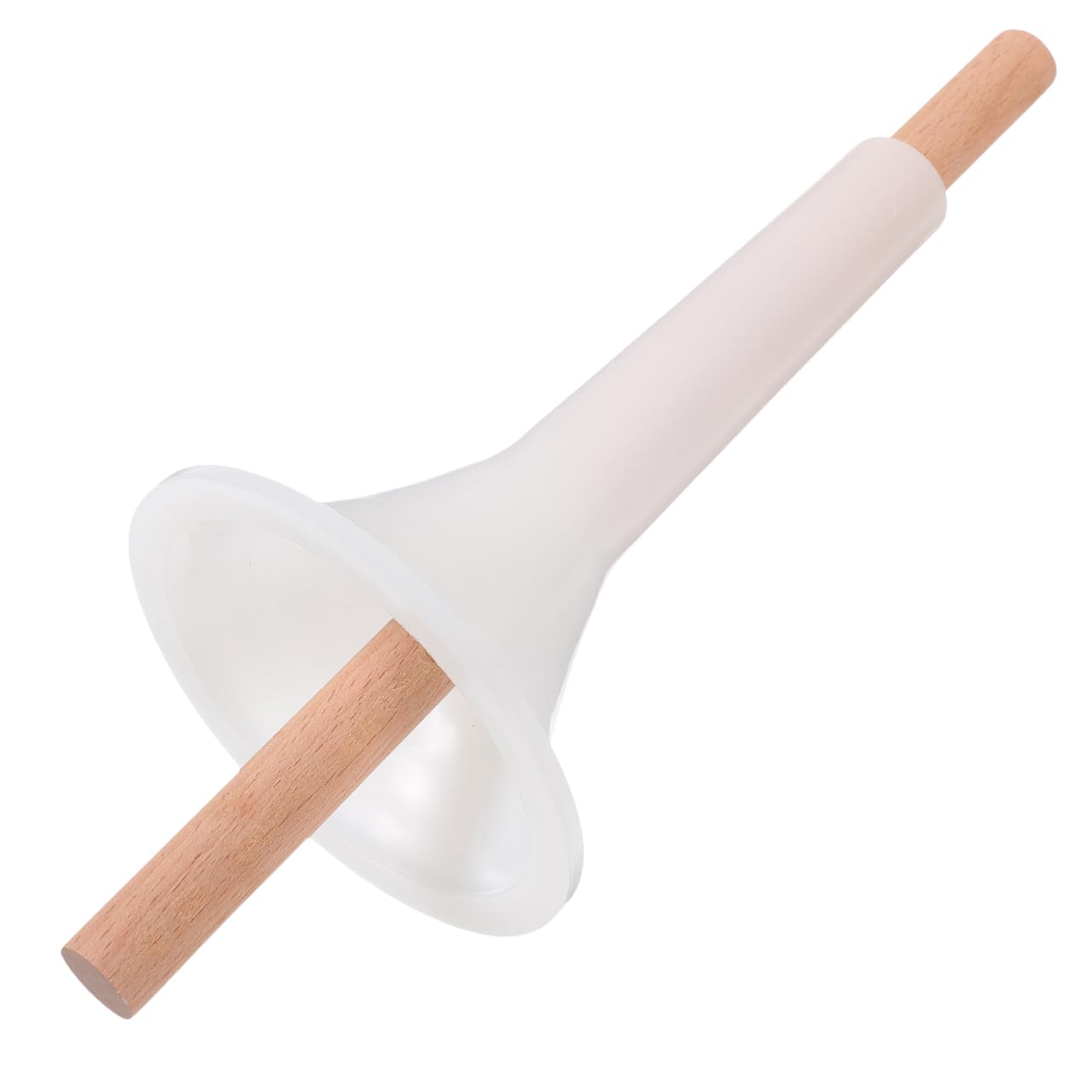 Manual Sausage Stuffer Funnel Kit Handheld Sausage Filler Tube with Wooden Stuffing Stick Portable Meat Filling Tool for Home Kitchen Restaurant Hotel Use