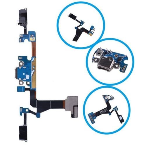 Charging Connector + Microphone Cable for Samsung Galaxy S7 Edge G935F + Tool