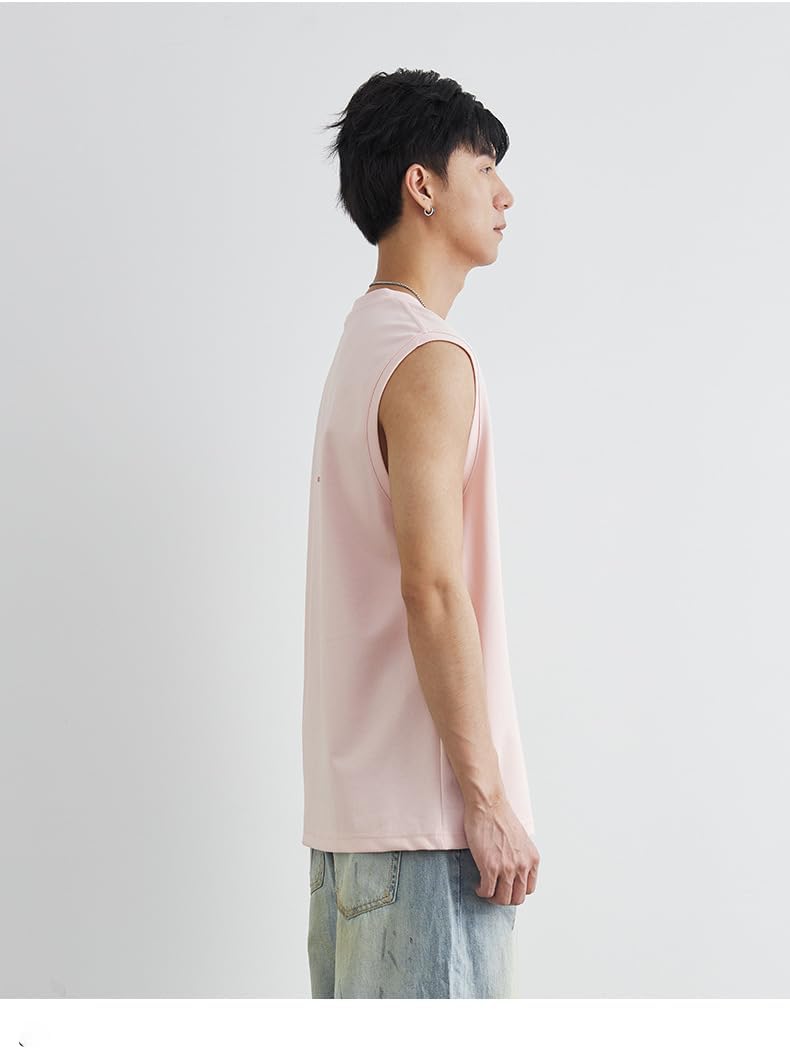 Fitness Sleeveless Vest for Men Quick-Dry Sports Summer