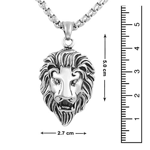 Image of Nakabh Premium Personality Stainless Steel Chain Pendant Locket