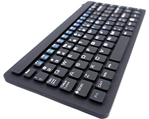 Solidtek Kb-Ikb-88 Usb Silicone Mini Waterproof Keyboard Black Kbikb88 #TOP3