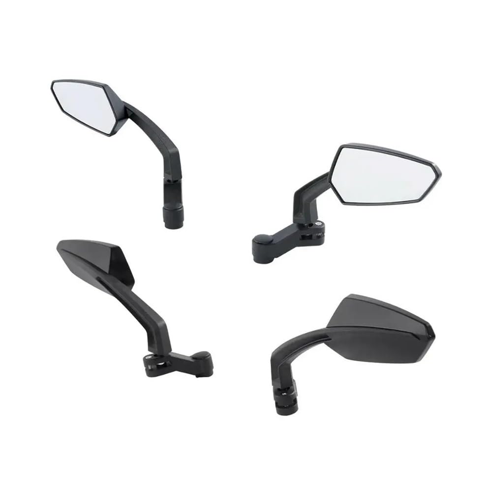 Specchietto retrovisore angolato for moto da 8 mm e 10, adatto for Harley Touring, scooter, chopper, crusier