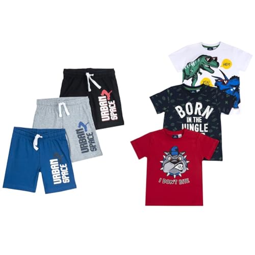 Ensemble shorts+t-shirt bleu vêtement décontracté été homme