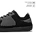 HOBIBEAR Men Barefoot Shoes Wide Toe Box Trail Running Mesh Sneakers Breathable Comfortable Zero Drop Sole Minimalist for Outdoor Casual Daily Gym Travel Training Walking Jogging All Black
