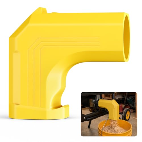 ArdeFentium Table Saw Dust Collector Adapter for DWE7485 2.5 Dust Port for Table Saw Dust Collection Sturdy PETG Snap-On Design & Dual Hooks Hold Any Bucket for Efficient Sawdust Capture