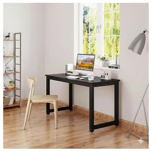 Image of Solid Sheesham Wood Top with Iron Frame Multipurpose Study Table | Office Study Desk for Study Room | Office | Living Room | Library | Finish Color - -Walnut Finish |