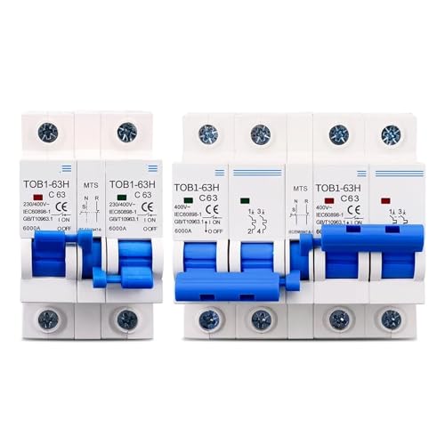 Disjoncteur interrupteur de transfert manuel double alimentation 2P 40A