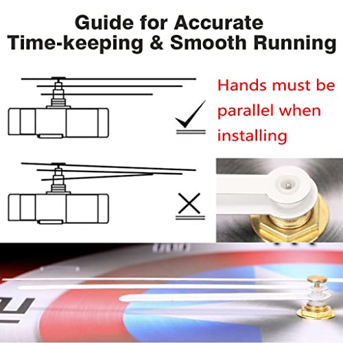 Hillhome 14 Styles Non Ticking Wall Clock Movements Mechanism thumb #4
