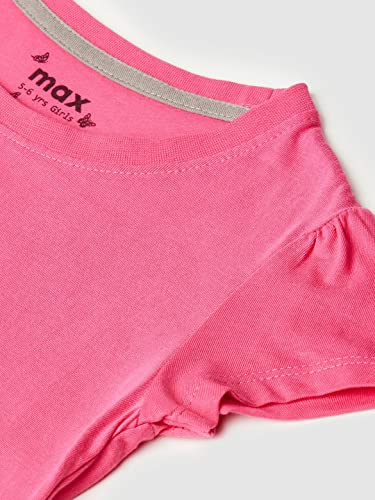 Image of Max Girls Printed Round Neck Casual Top