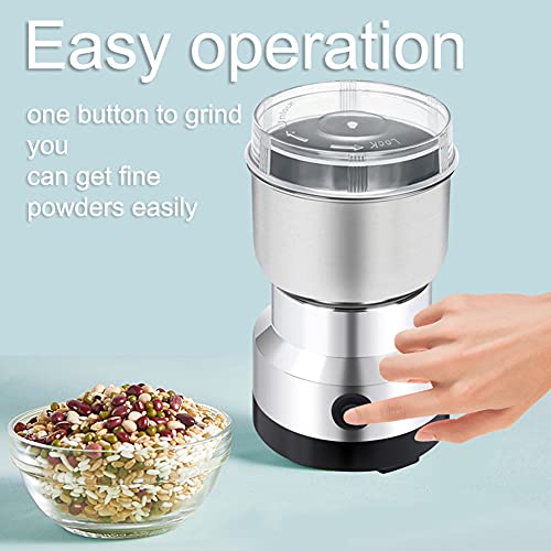 DONTZ Molinillo eléctri Multiusos de café en Grano, fresadora de Acero Inoxidable para Semillas, Especias, s, nueces - Imagen 6