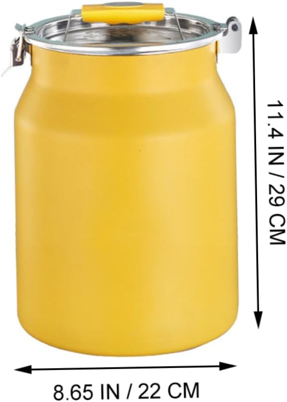 Garneck Multi-functional Storage Bucket Sturdy Rice Bin Strong Seal for Kitchen