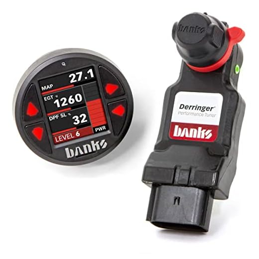 Precision Parts Banks Power Derringer Tuner (Gen 2) w/ 1.8in iDash Compatible with 2017-2019 Silverado/Sierra 2500HD/3500HD 6.6 L5P Duramax Diesel | 50-State (66692)