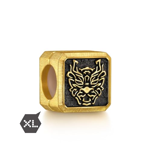 Image of CHOW SANG SANG 999 Gold Charme Chinese Zodiac Charm Bracelet for Men 19cm