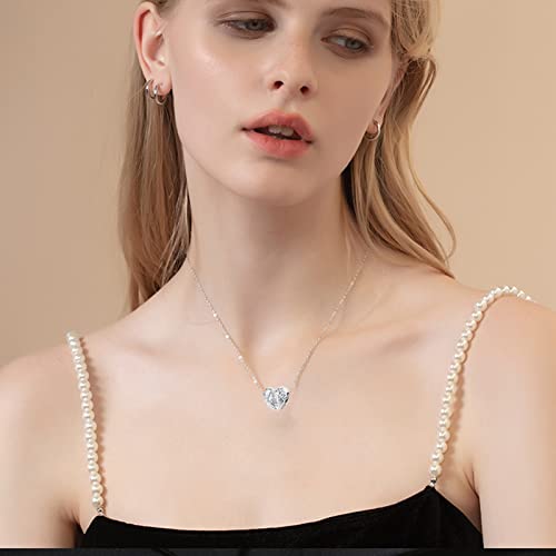 Qeensekc Heart Feathers Angel Wing Guardian Charm Beads Mothers Day Gift Fit Pandora Bracelet #TOP4