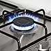Cooker Hat Set, Gas Stove Burner Caps Set of 4, Suitable for Most Gas Stove Burners, 1 Large 1 Small and 2 Middle(COLOR:as shown)